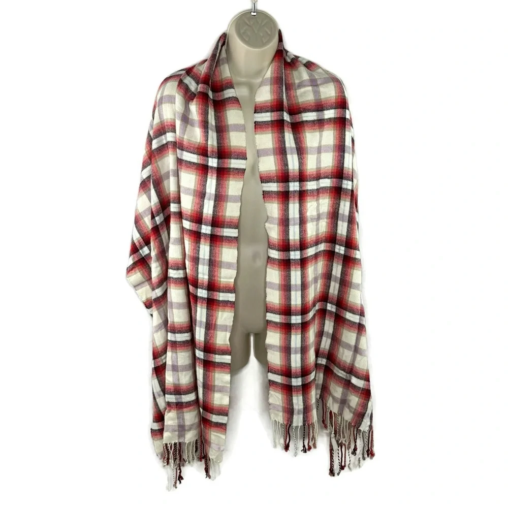GAP oversized plaid